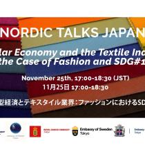 Nordic Talks japan textile industry and circular economy